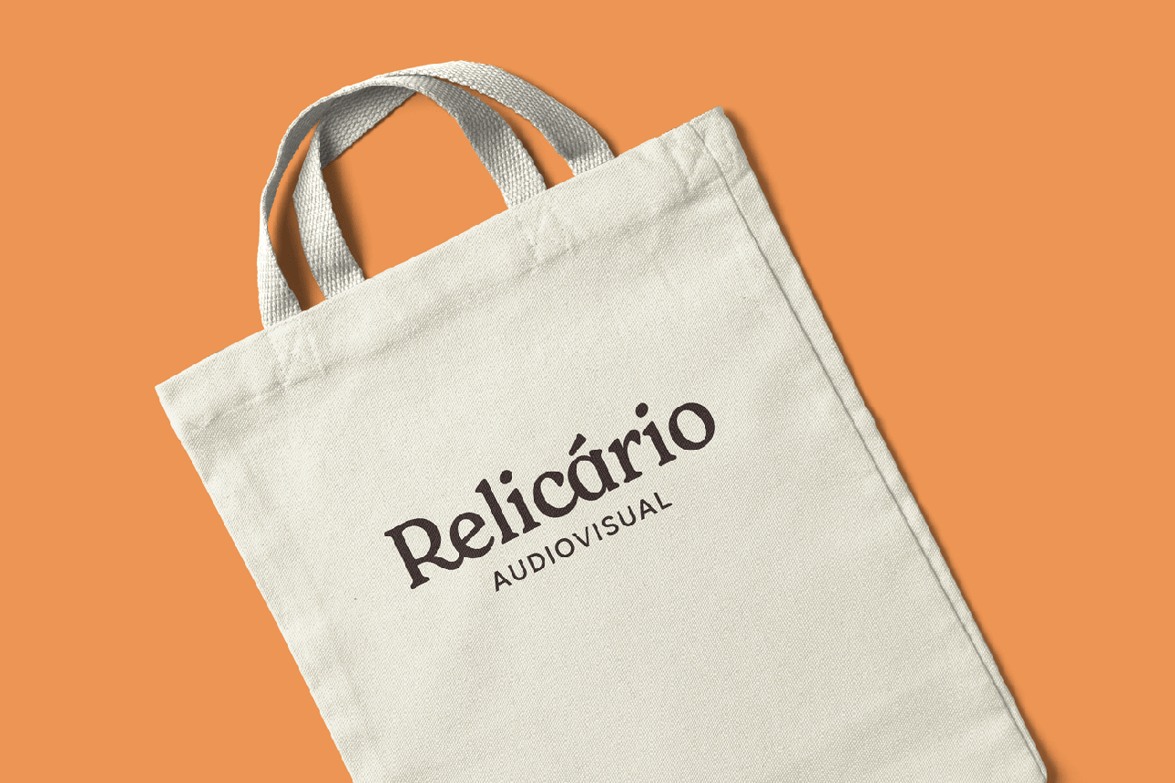 Relicário Audiovisual tote bag