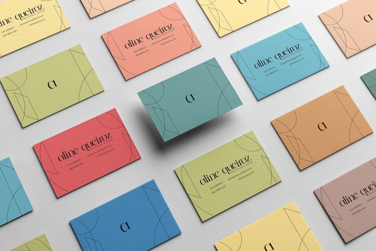 Aline Queiroz business cards