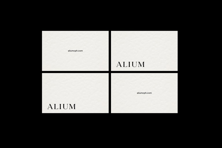 Alium business card