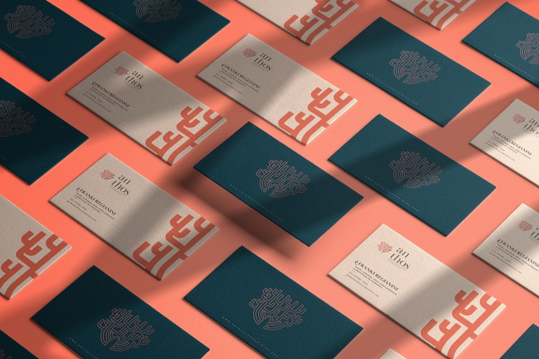 Anthos business card