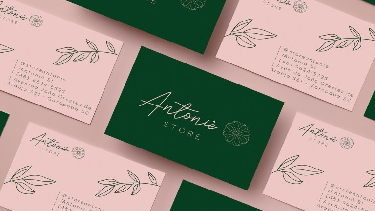 Antoniê Store business cards