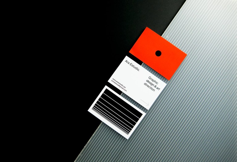 Ara Estudio Graphic Designer Business Card