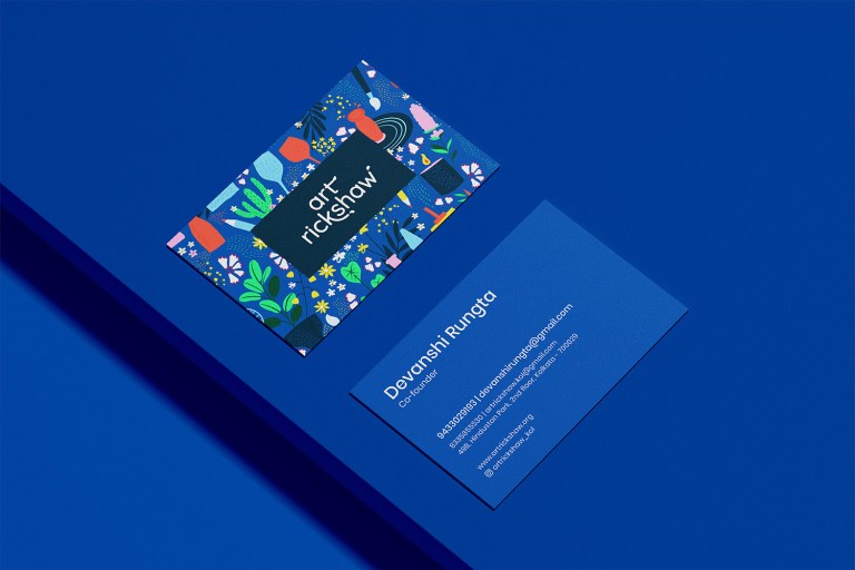 Art Rickshaw business card