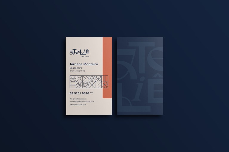 Atelie das Casas construction business cards