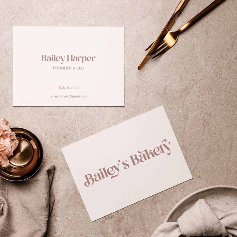 Bailey Harper business cards