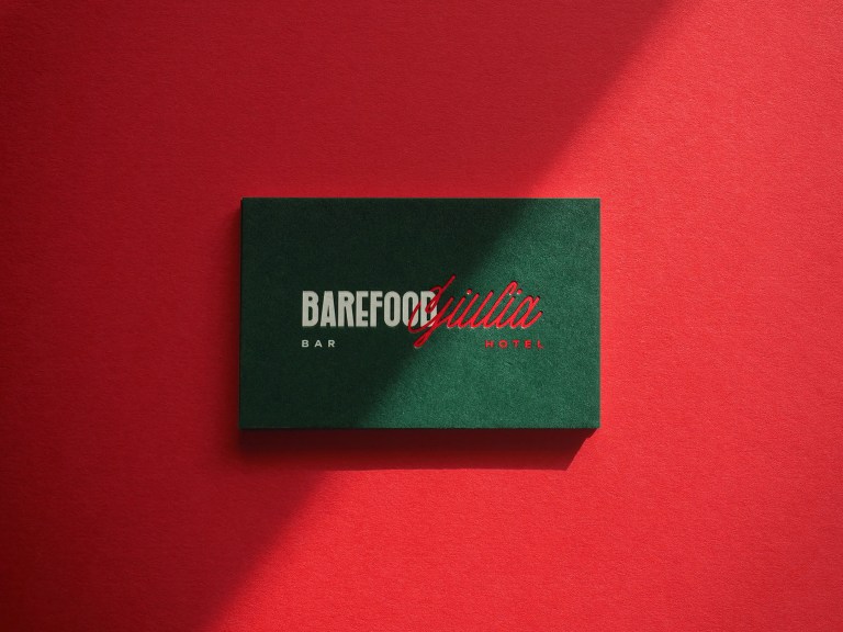 Barefood Giulia business card