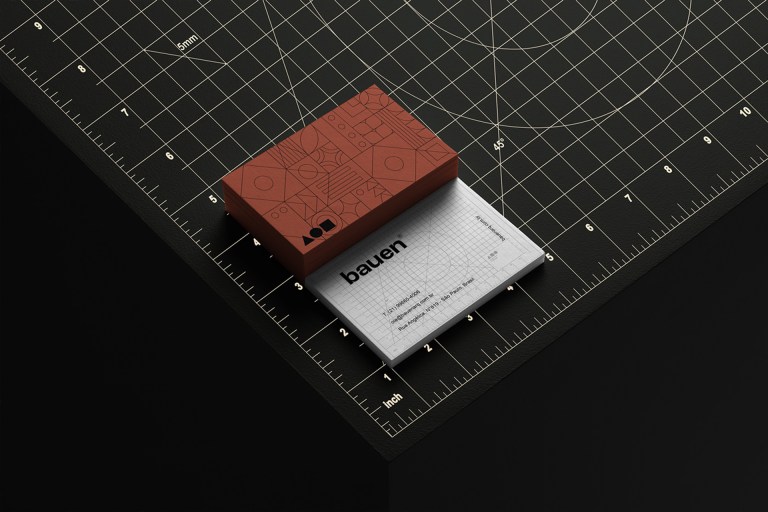Bauen Architecture business card