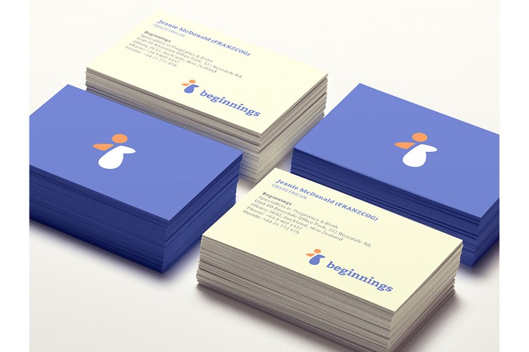 Beginnings Birth Clinic Business Card