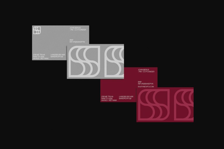 Berus and Paul Art Gallery_business cards