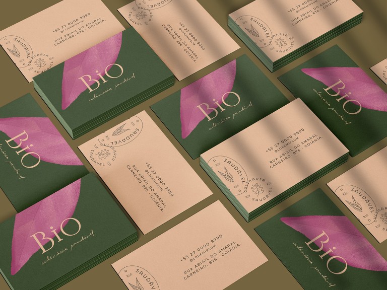 Bio Culinária Saudável business cards