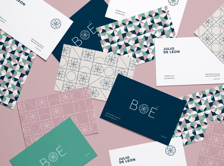 BOÉ business card