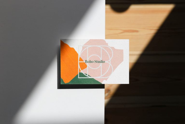 Boho Studio business card_1