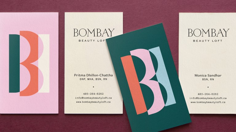 Bombay Beauty Loft business card