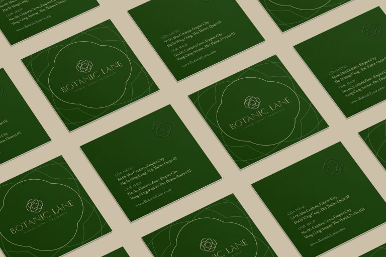 Botanic Lane business cards