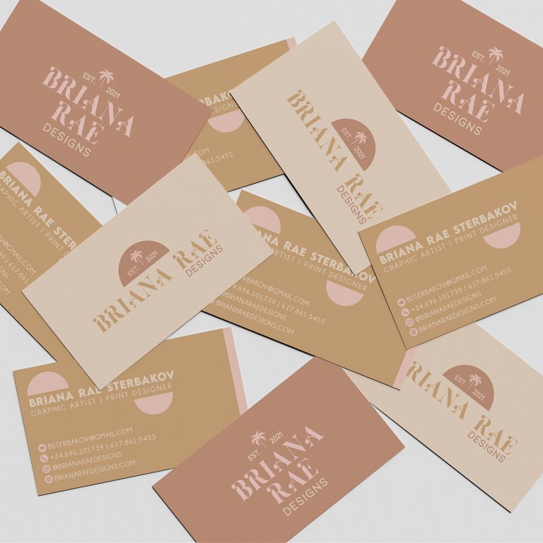Briana Rae business cards