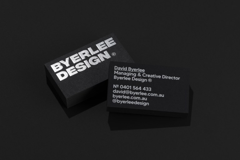Byerlee Design business cards
