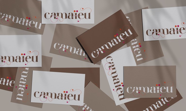 Camaieu business cards