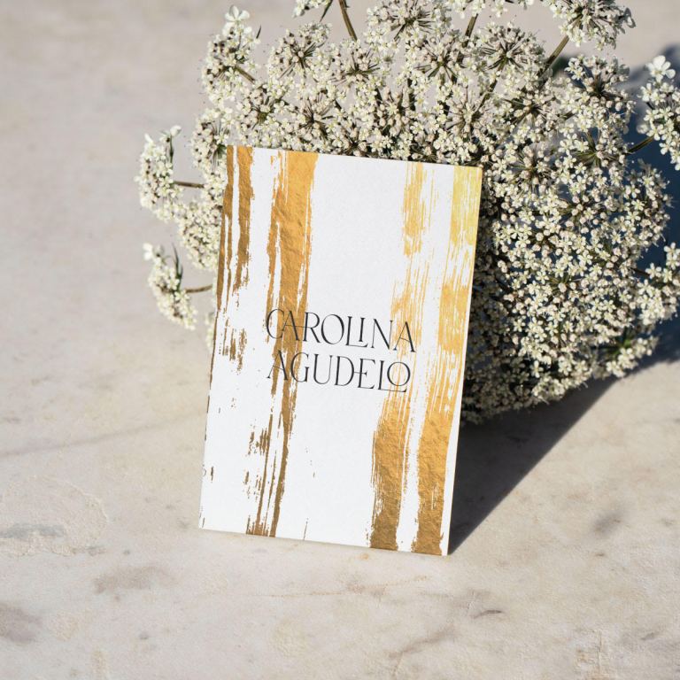 Carolina Agudelo business card