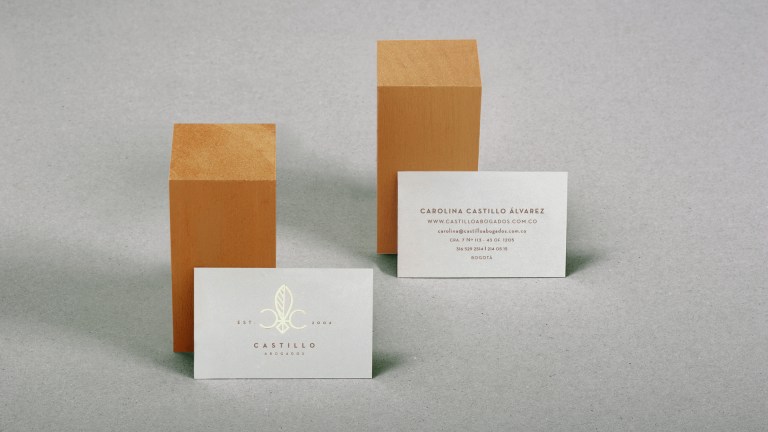 Castillo business cards