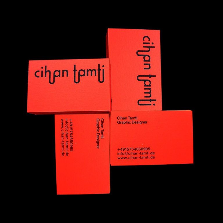 Cihan Tamti business card