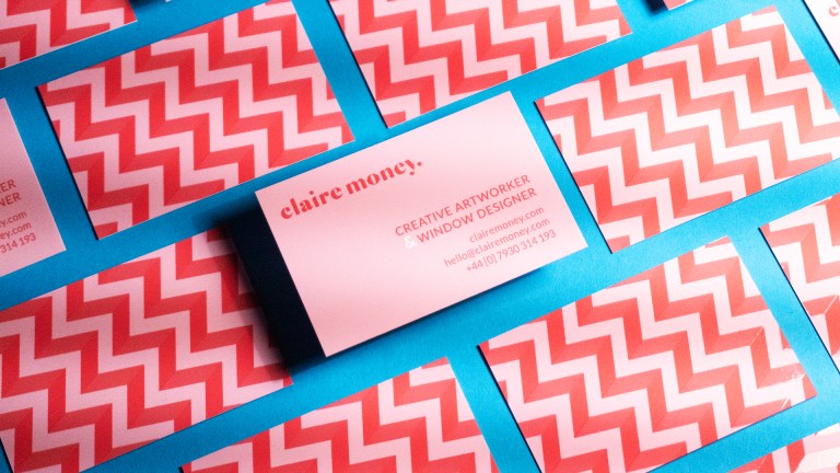 Claire Money businesscards
