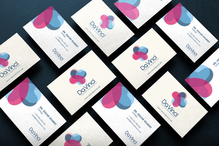 Clínica Da Vinci business card