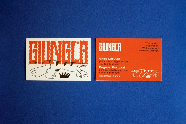 Collettivo Giungla business cards
