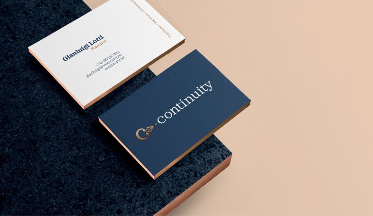 Continuity business card
