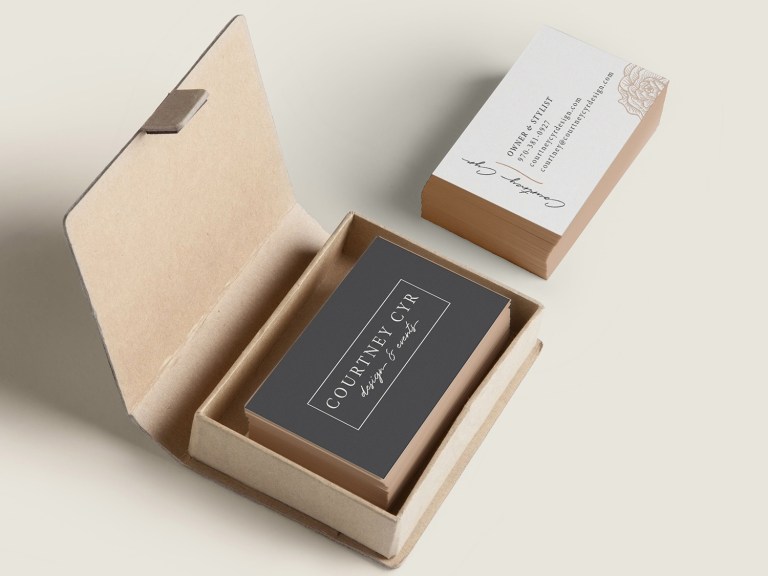 CourtneyCyr business cards