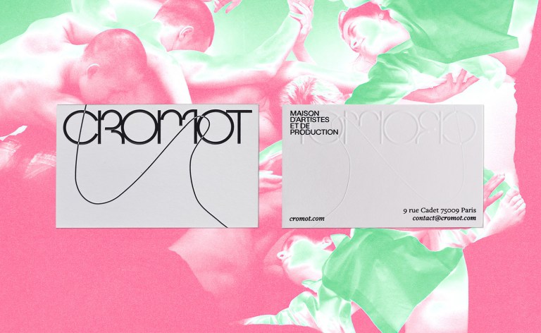 Cromot art shared space business cards