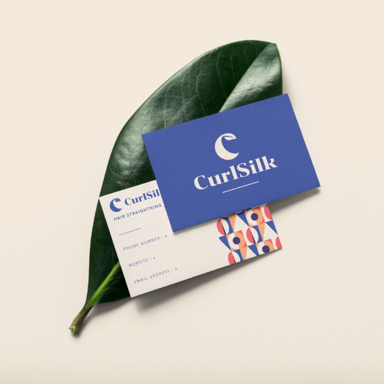 CurlSilk business card