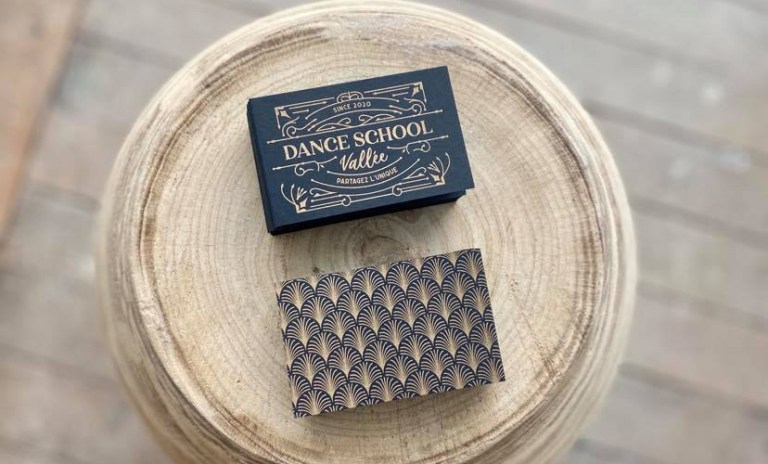 Dance School Vallée business card