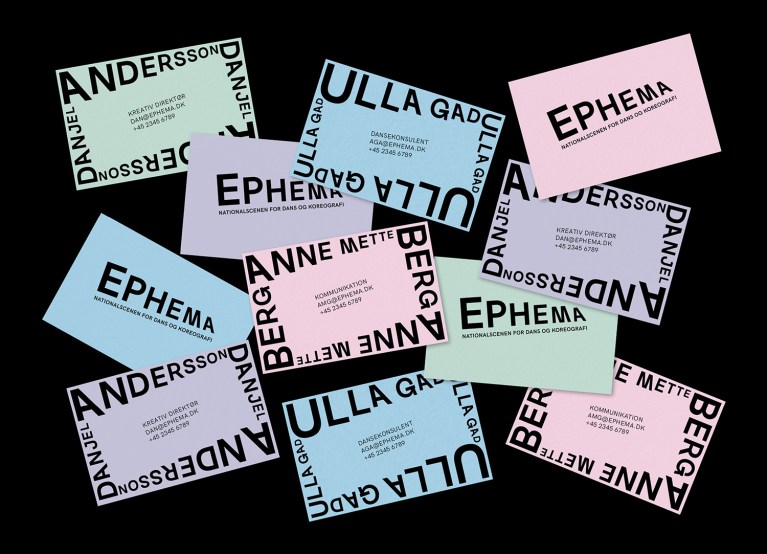 Ephema business cards