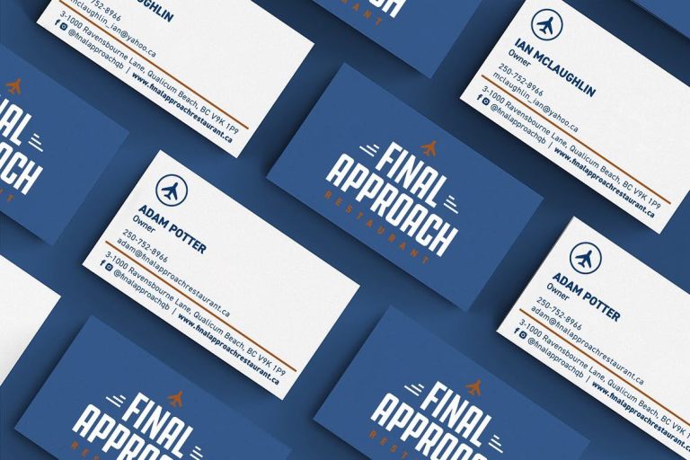 Final Approach business card