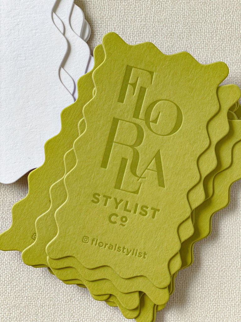 Floral Stylist business card