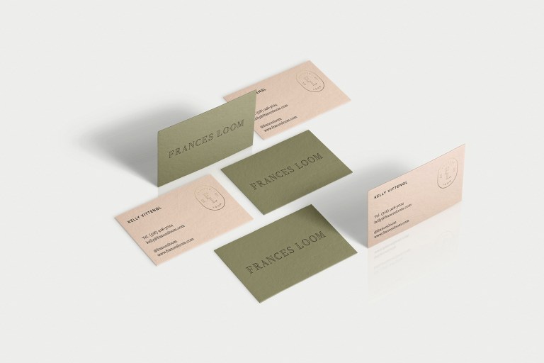 Frances Loom business card
