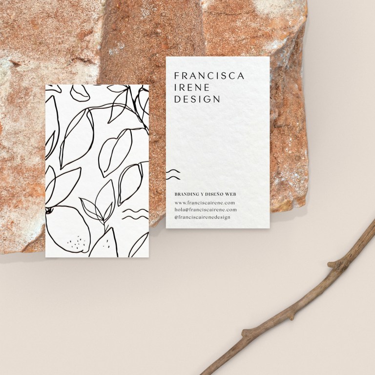 Francisca Irene business card