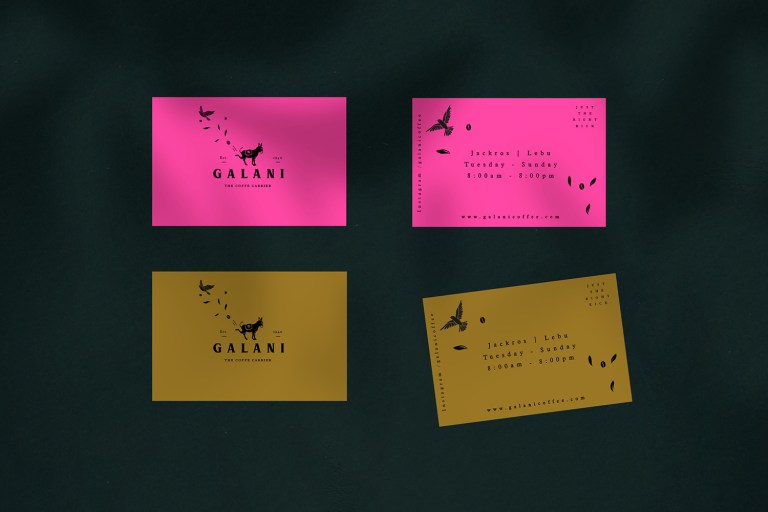 Galani business card