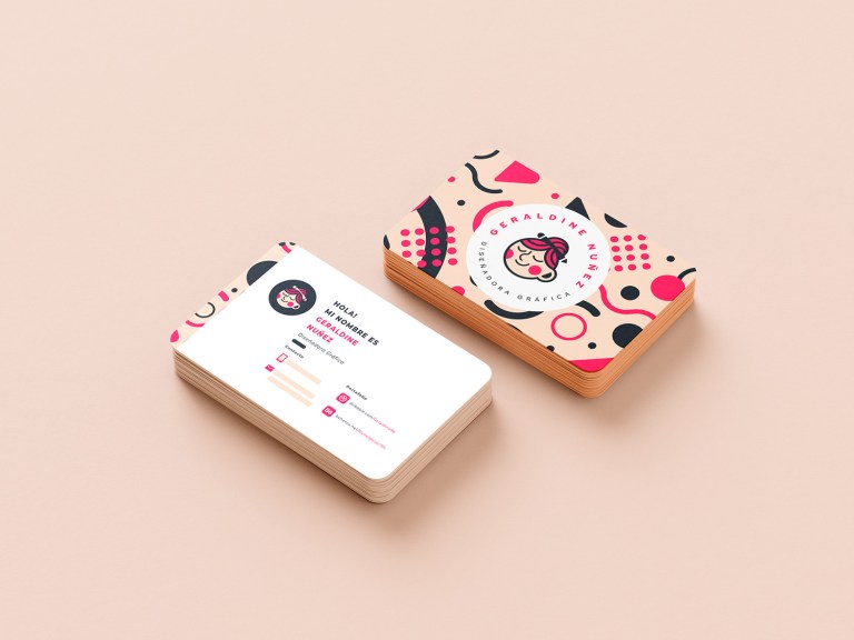 Geraldine business card