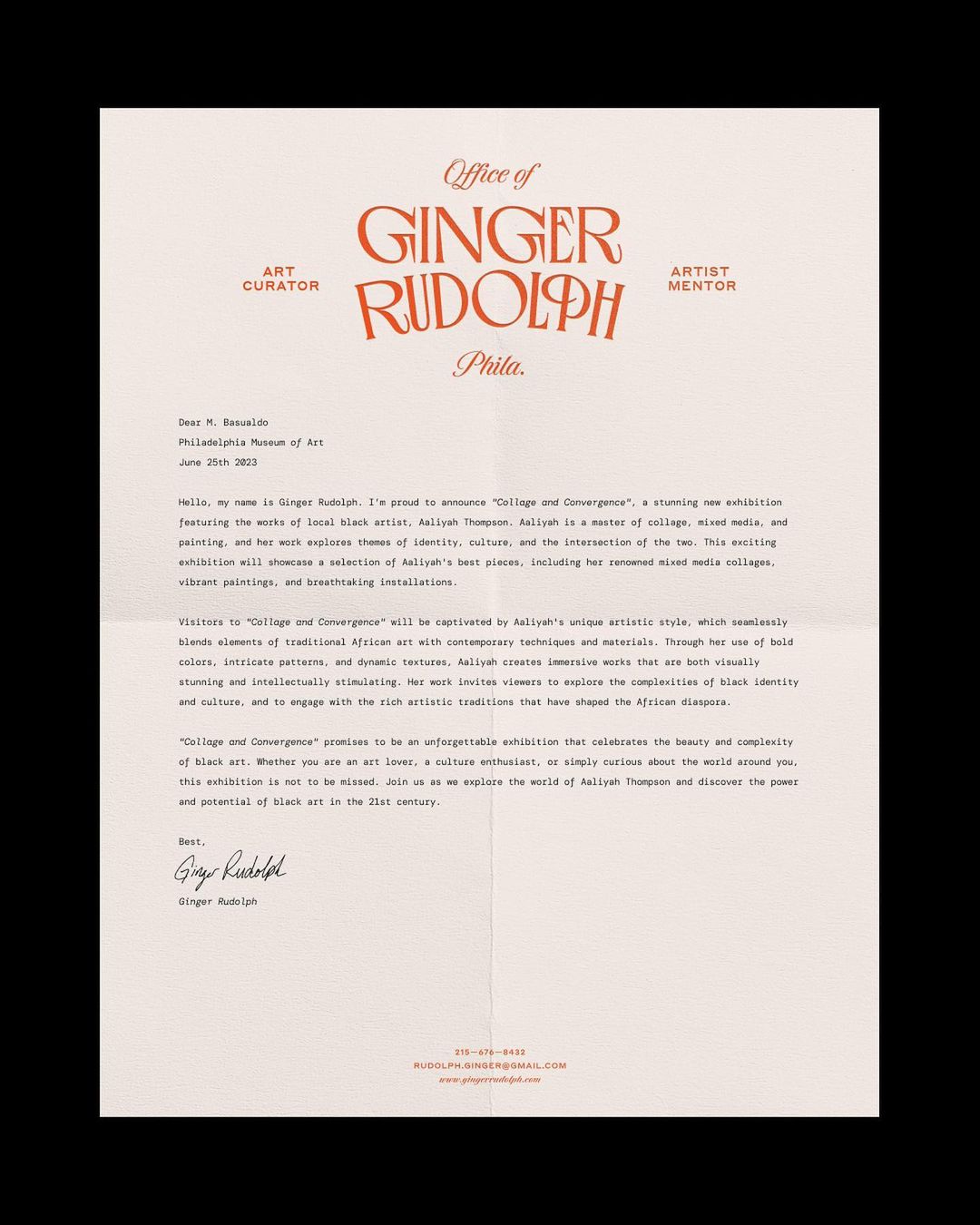 Ginger Rudolph stationery design1