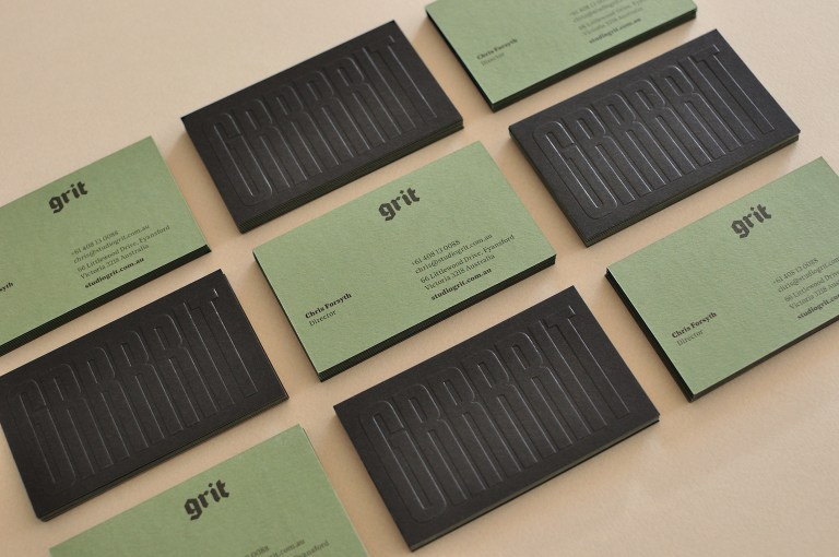 Grit business card