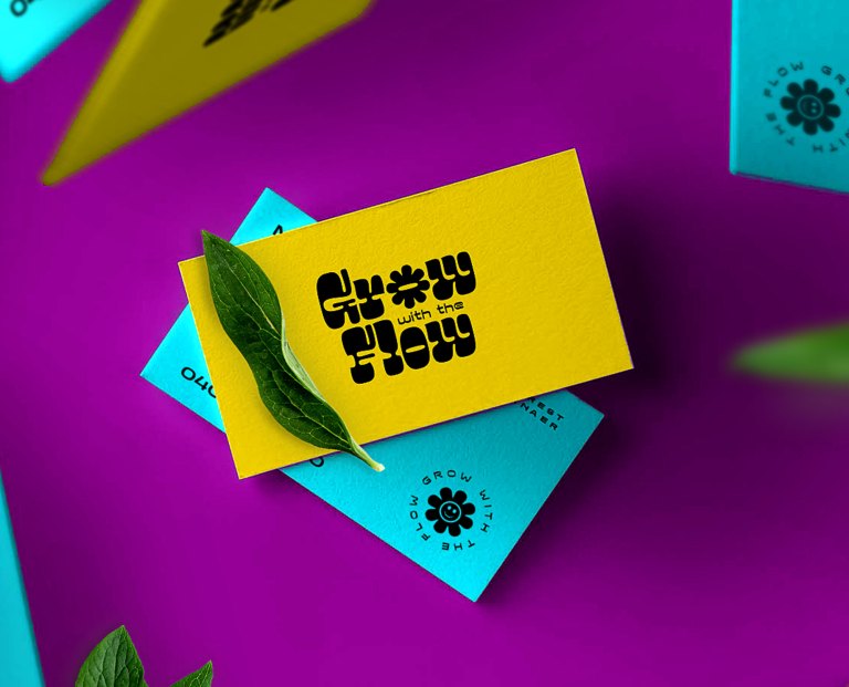 Grow with the Flow business card