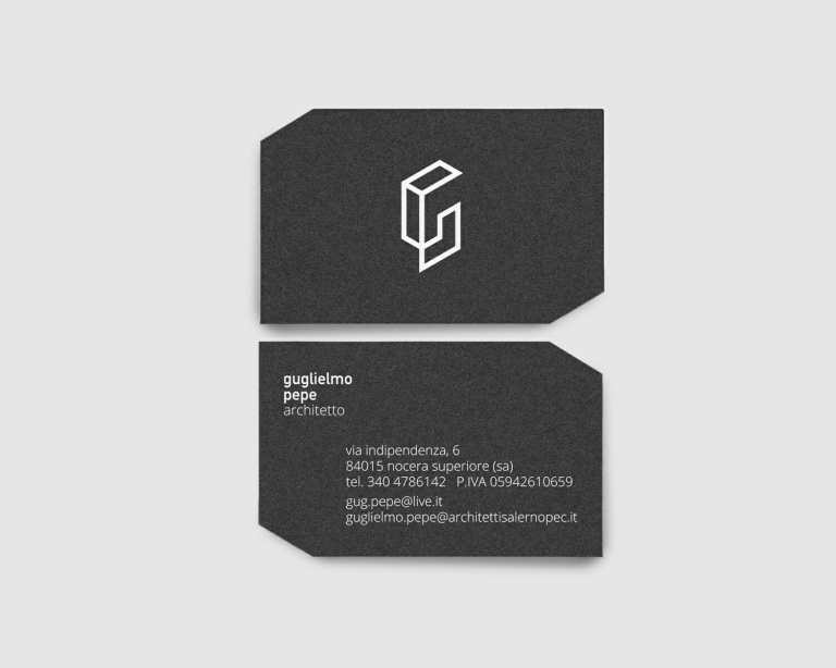 Guglielmo Pepe business card