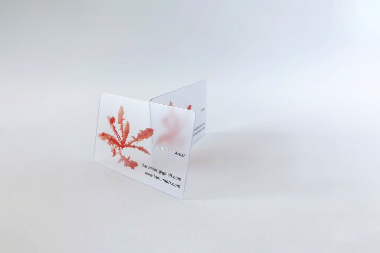 Harumi Ori Artist & Illustrator Business Card