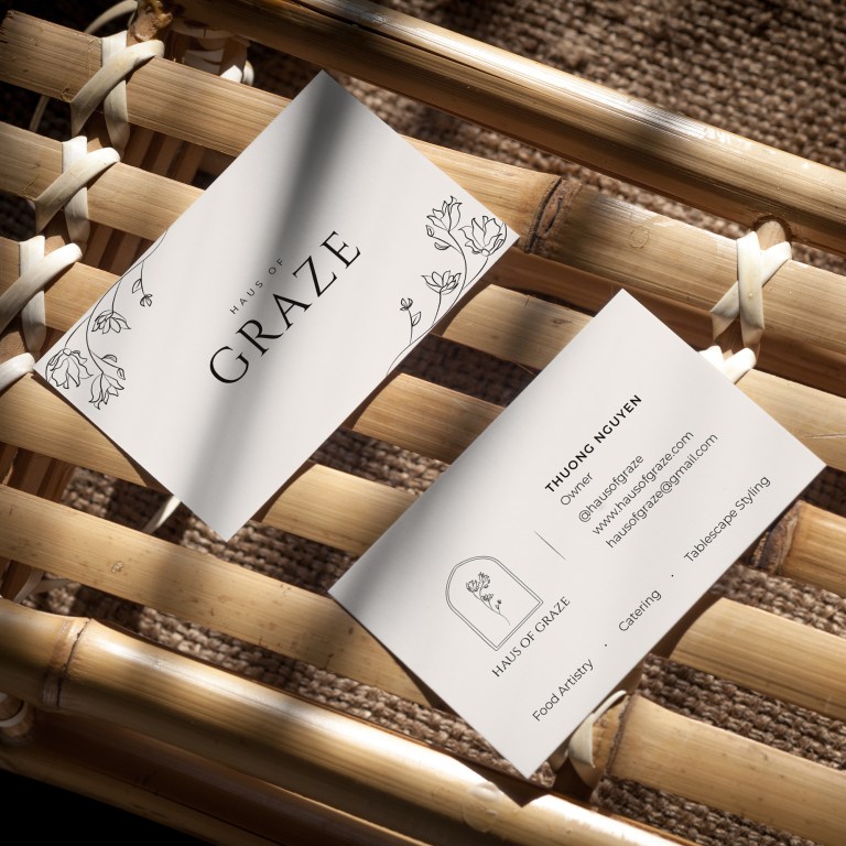 Haus of Graze Business Card