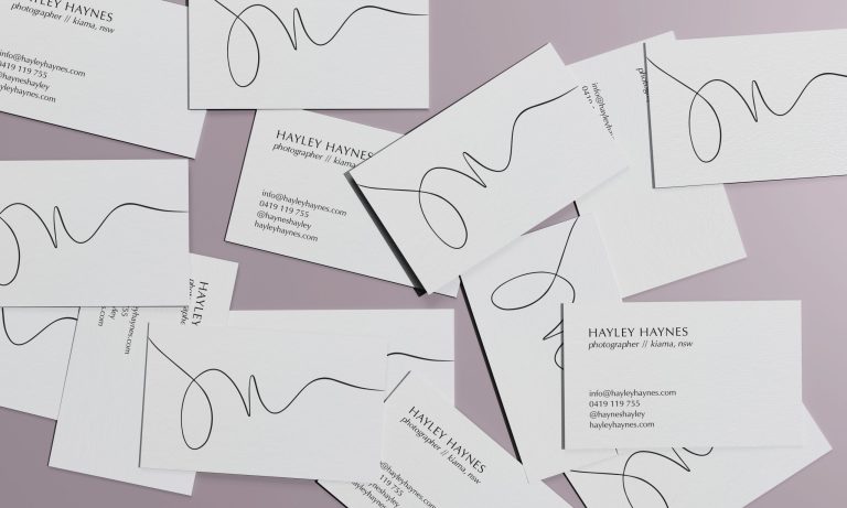 Hayley Haynes business card