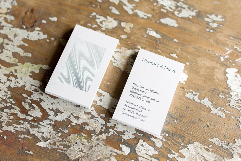 Himmel & Havn Restaurant Business Cards