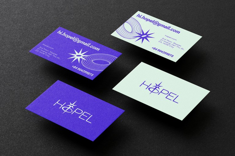Hopel astronomy business cards