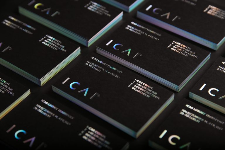 ICAR front card design