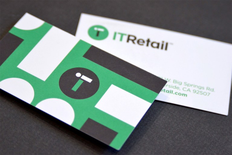 IT Retail Business Cards